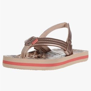 Reef Little Ahi Cheetah Sandals